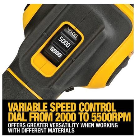 DEWALT 18V 5INCH BRUSHLESS POLISHER (SOLO) [VARIABLE SPEED] DCM848N-XJ