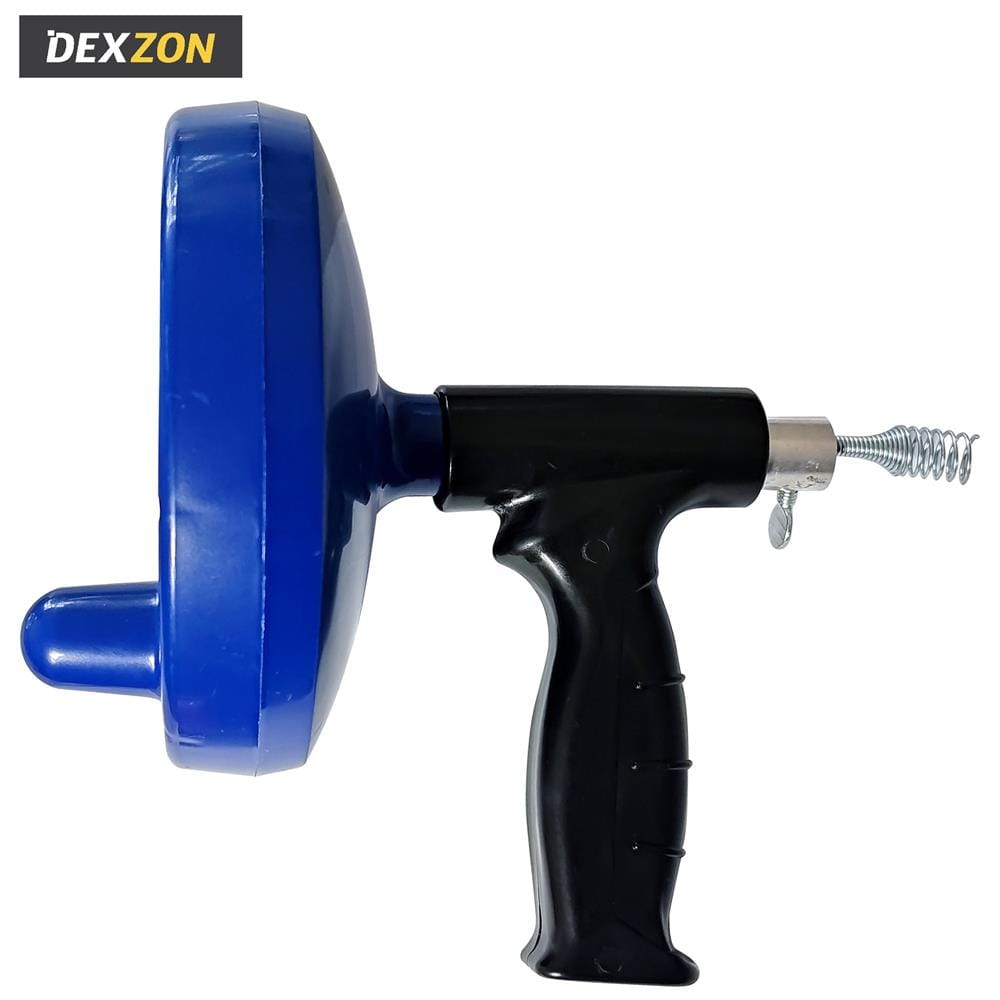 DEXZON CANISTER DRAIN CLEANER AUGER ABS CARBON STEEL 4M