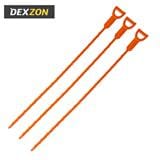 DEXZON PVC SINK DRAIN UNBLOCKER 50CM 3EA