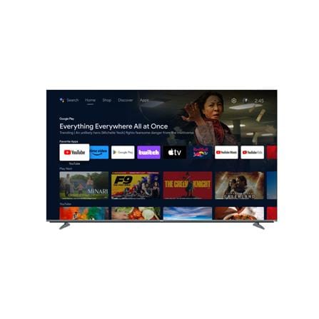HAIER 75-INCH 4K QD-MINILED GOOGLE TV H75M80FUX