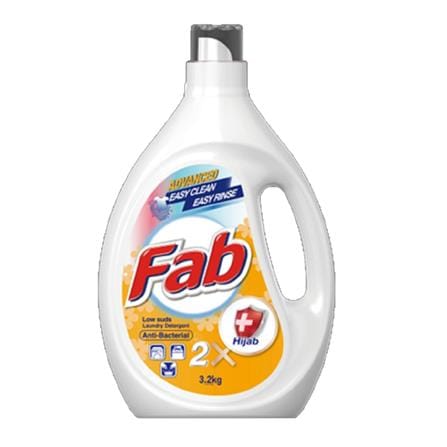 FAB LAUNDRY DETERGENT CLEANER GENTLE CARE 3.2KG