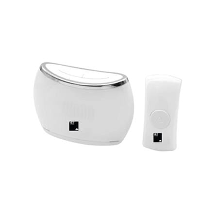 YETPLUS DIGITAL WIRELESS DOOR BELL A306 WHITE