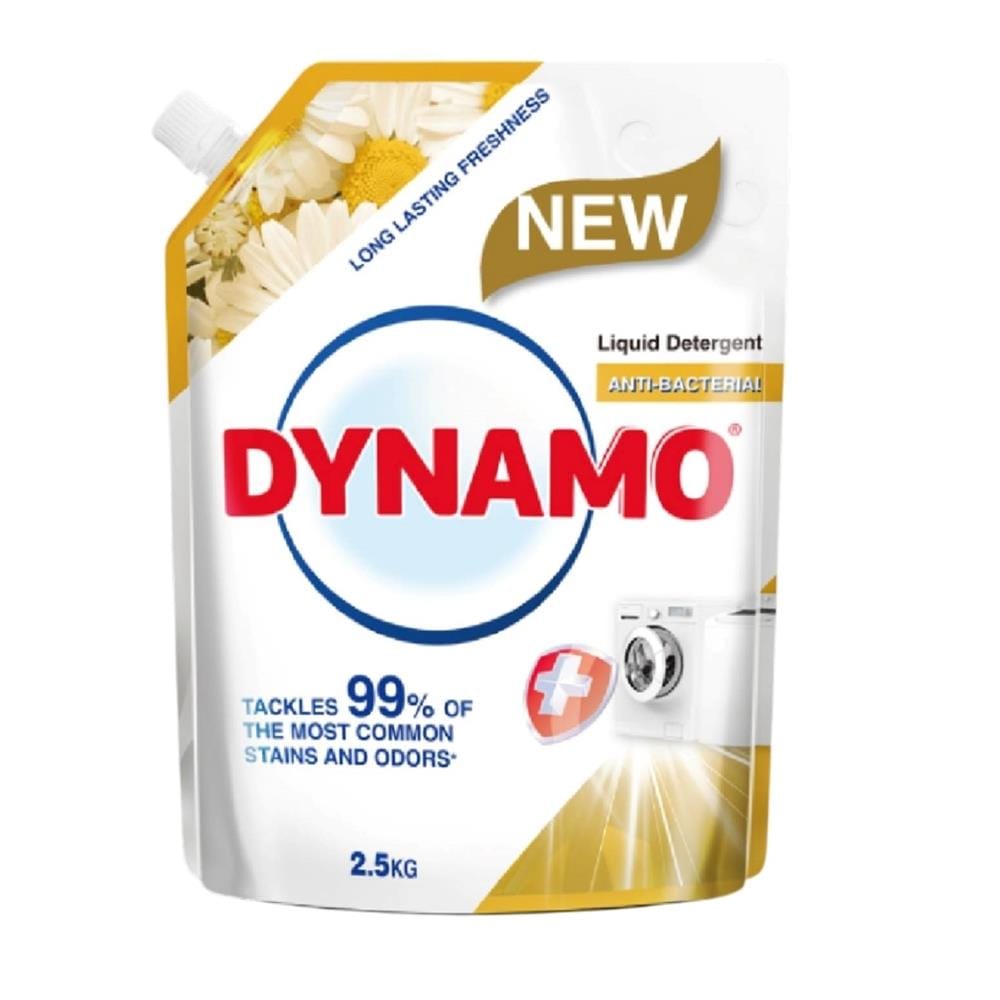 DYNAMO LAUNDRY DETERGENT ANTIBACTERIAL 2.5KG REFILL