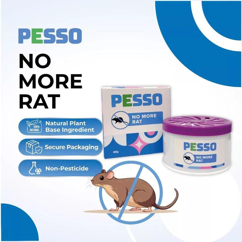 PESSO NO MORE RAT GEL 60G
