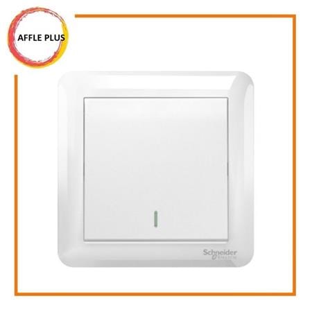 AFFLE PLUS 10A 1 GANG 1 WAY SWITCH A3G31B1A_WE_G11 WHITE