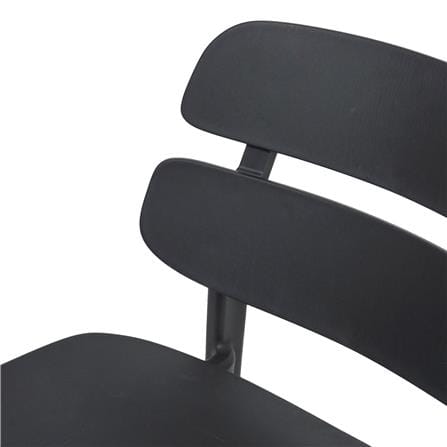 PLASTIC CHAIR SPRING TESSIE BLACK [EXCLUSIVE FROM HOMEPRO THAILAND]