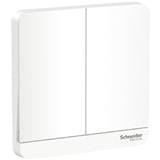 AVATARON 16A 2GANG 1WAY SWITCH E8332L1_WE_G11 WHITE