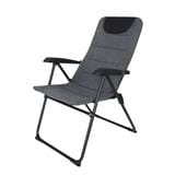 FOLDING LEISURE CHAIR SPRING FLODING GREY [EXCLUSIVE FROM HOMEPRO THAILAND]