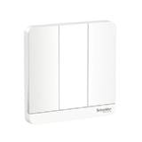 AVATARON 16A 3GANG 1WAY SWITCH E8333L1_WE_G11 WHITE
