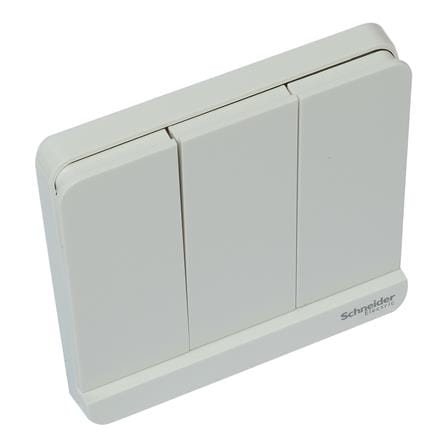 AVATARON 16A 3GANG 1WAY SWITCH E8333L1_WE_G11 WHITE