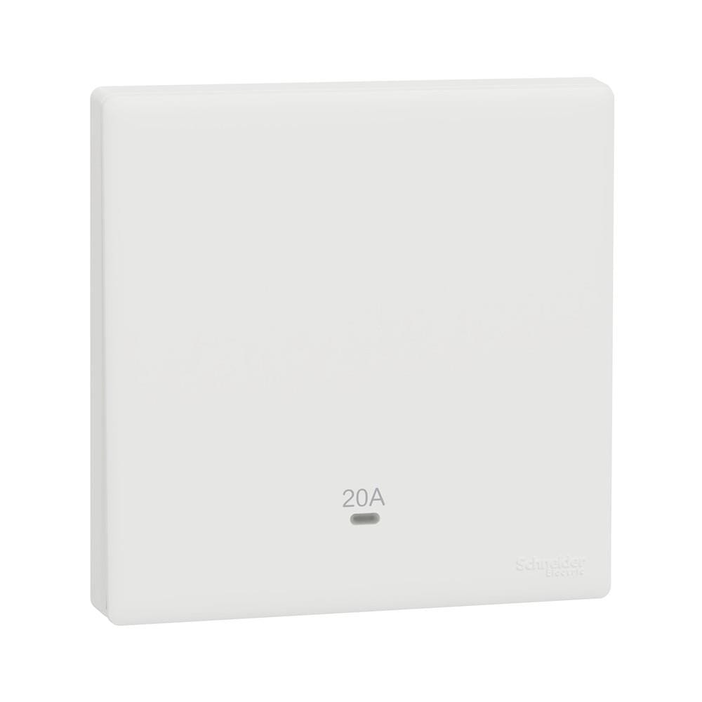 VIVACE E 20A 1 GANG 1 WAY DOUBLE POLE SWITCH  WITH LED KBN31D20N_WE_G11 WHITE