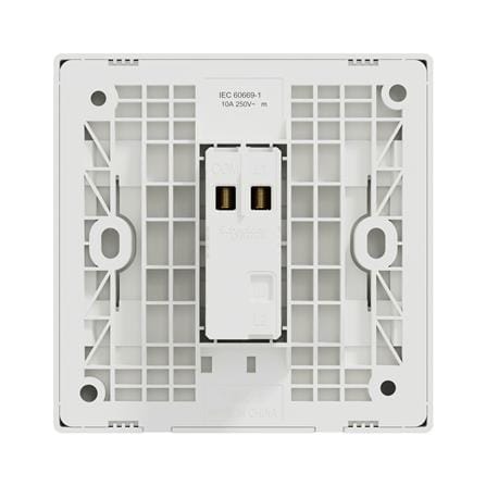VIVACE E 10A 1 GANG BELL PRESS SWITCH KBN31BP_WE_G11 WHITE