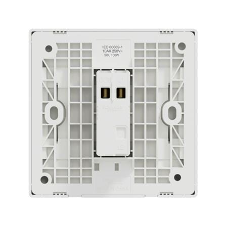 VIVACE E 10A 1 GANG 1 WAY SWITCH KBN31_1_WE_G11 WHITE