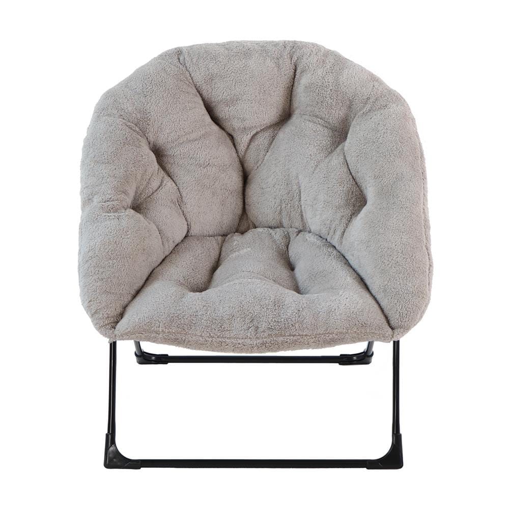 FOLDING LOUNGE CHAIR FURDINI LAZY GREY