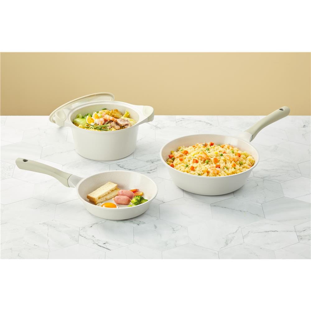 INOCHI OMI GREY MARBLE FRYING PAN 20CM