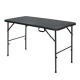 HDPE FOLD-IN-HALF TABLE ME LIVING 120CM BLACK [EXCLUSIVE FROM HOMEPRO THAILAND]