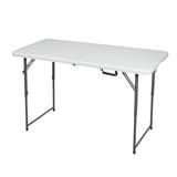 HDPE FOLD-IN-HALF TABLE ME LIVING 120CM WHITE [EXCLUSIVE FROM HOMEPRO THAILAND]