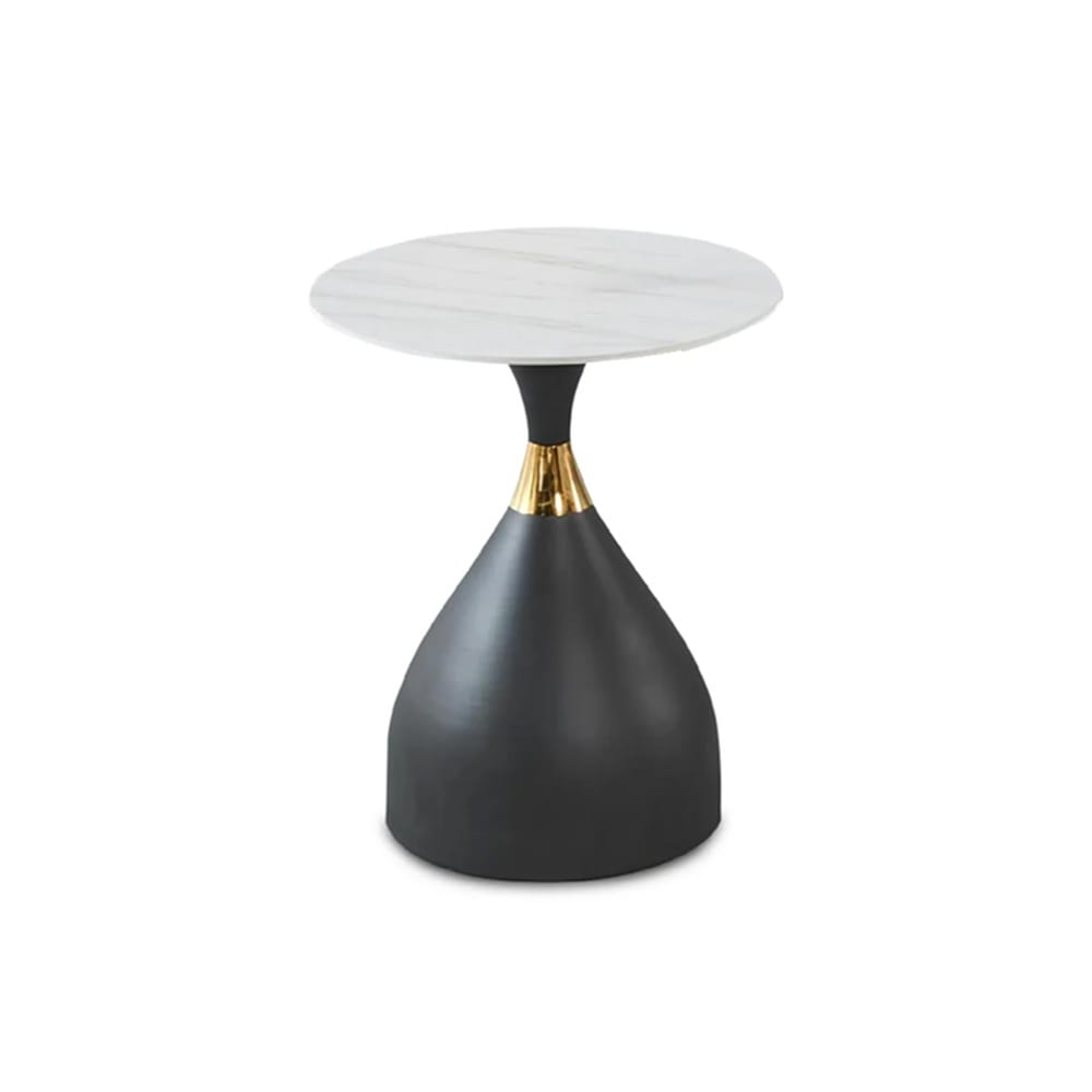 SIDE TABLE EDWD5513 BLACK WHITE