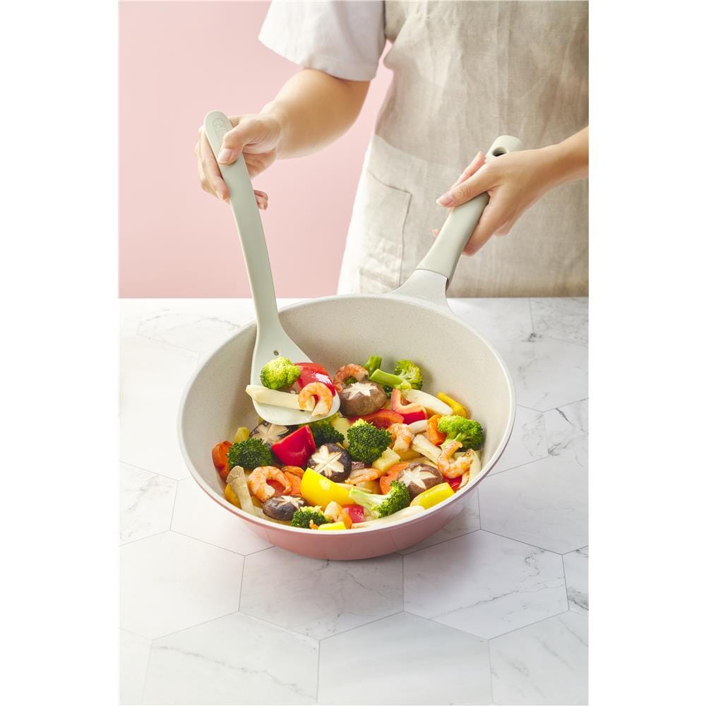 INOCHI OMI GREY MARBLE DEEP FRYPAN 26CM