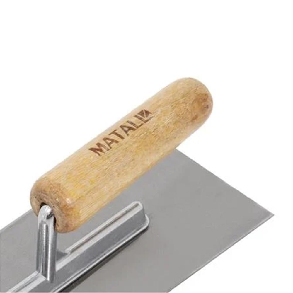 MATALL 10" WOODEN HANDLE TROWEL
