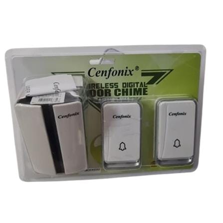 CENFONIX WIRELESS DOORBELL 1 BELL 2 SWITCH K33-S2