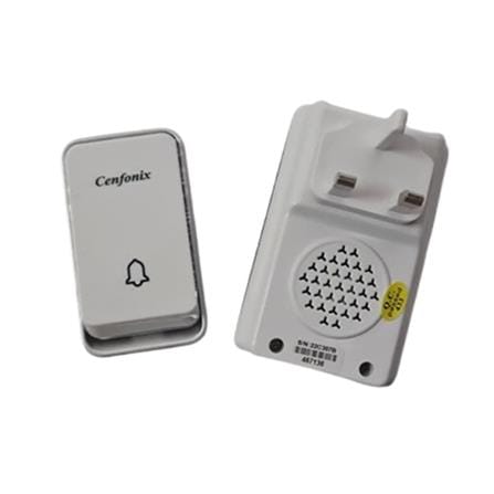 CENFONIX WIRELESS DOORBELL 1 BELL 1 SWITCH K33