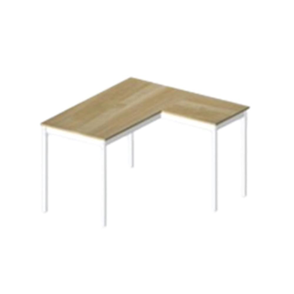 WORKING DESK L SHAPE OAK