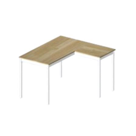 WORKING DESK L SHAPE OAK