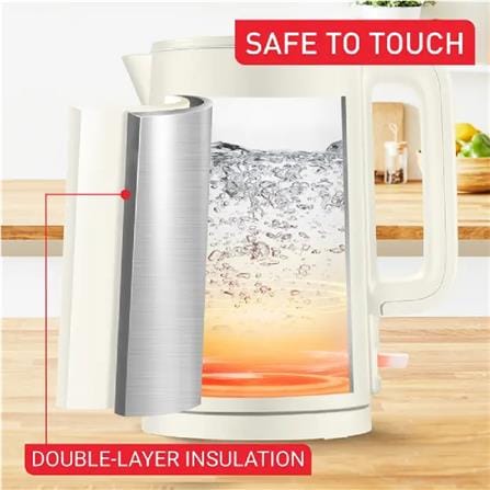 TEFAL KETTLE KO140AY2 1500W 1.5L DOUBLE WALL