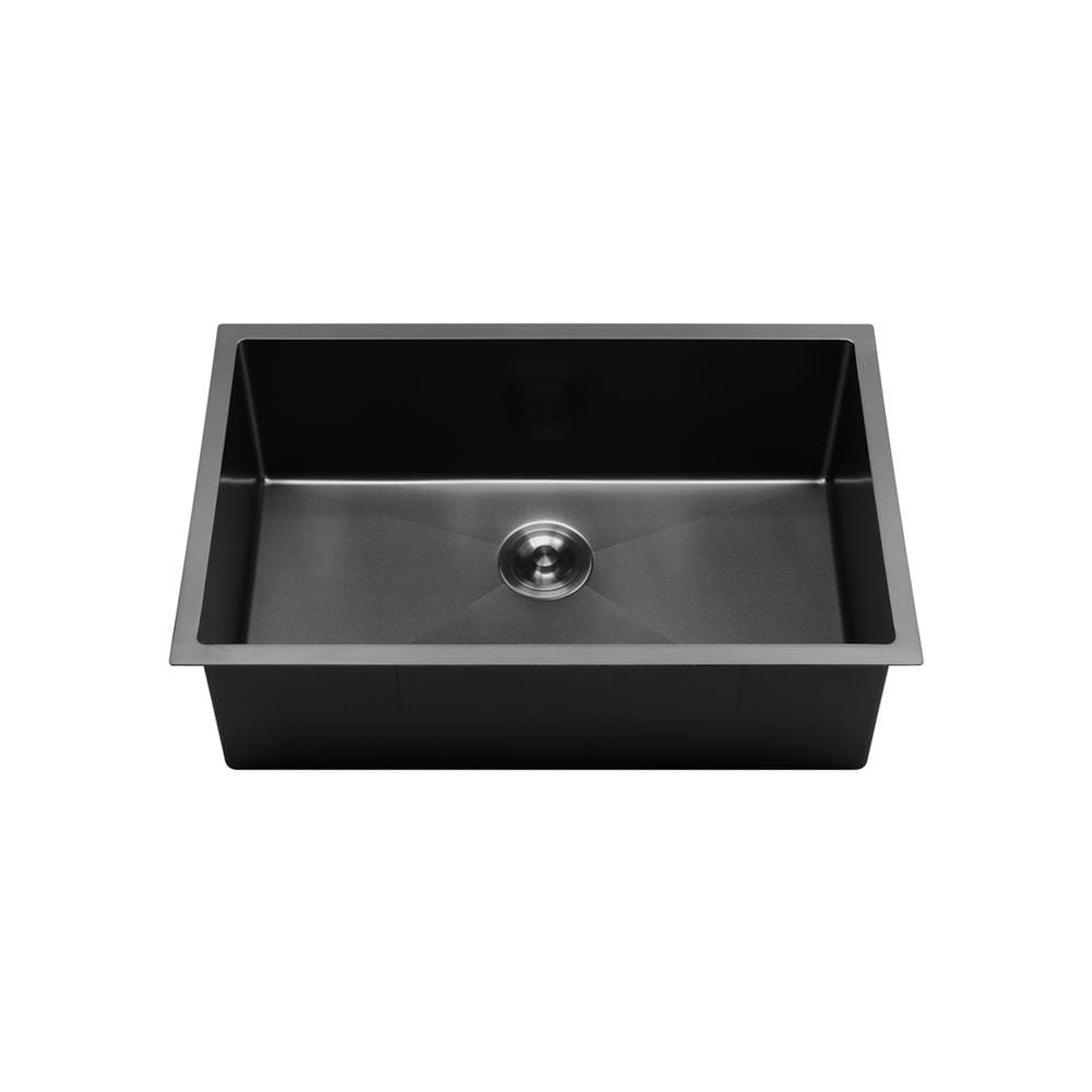 CABANA BUILT-IN NANOMAGMA STAINLESS STEEL SINK PAKCAGE CKS6406-BL 1BOWL BLACK 75CM WITH PULL OUT TAP CB890SS-BL