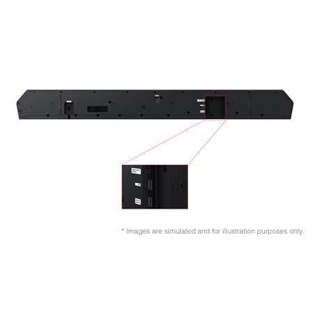 SAMSUNG HW-Q930F/XM Q-SERIES SOUNDBAR 9.1.4 CHANNEL WIRELESS SUBWOOFER & REAR SPEAKERS