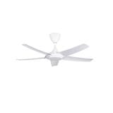 ALPHA CEILING FAN COSA EX6 5-BLADE 46" MATTE WHITE
