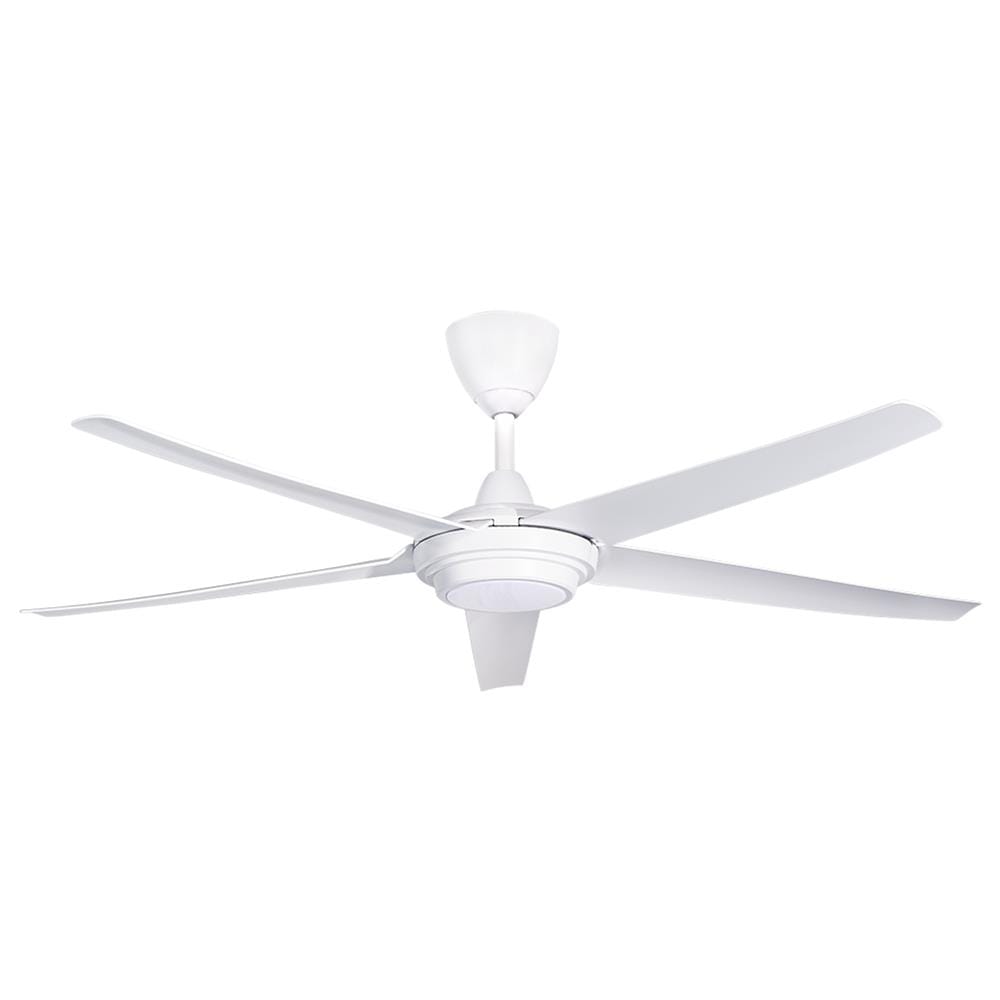 ALPHA COSA EX6 5-BLADE LED DIMMER 56" MATTE WHITE