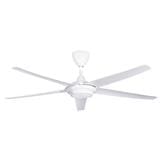 ALPHA COSA EX6 5-BLADE LED DIMMER 56" MATTE WHITE