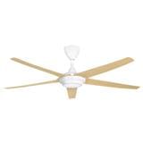 ALPHA CEILING FAN COSA EX6 5-BLADE LED DIMMER 56" MAPLE