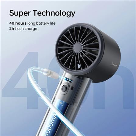 JISULIFE HANDHELD FAN PRO1S FA53(2025)BROWN