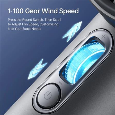 JISULIFE HANDHELD FAN PRO1S FA53(2025) GREY