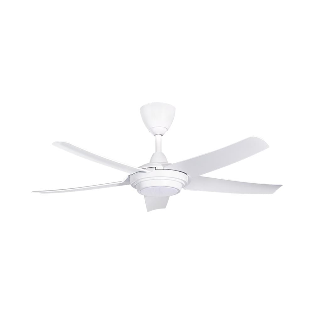 ALPHA COSA EX6 5-BLADE LED DIMMER 46" MATTE WHITE