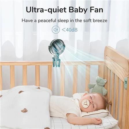 JISULIFE CLIP FAN LIFE1 FA24-GREEN
