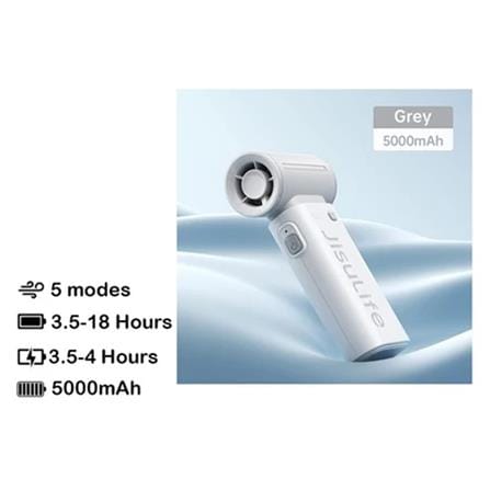 JISULIFE HANDHELD FAN LIFE9-GREY