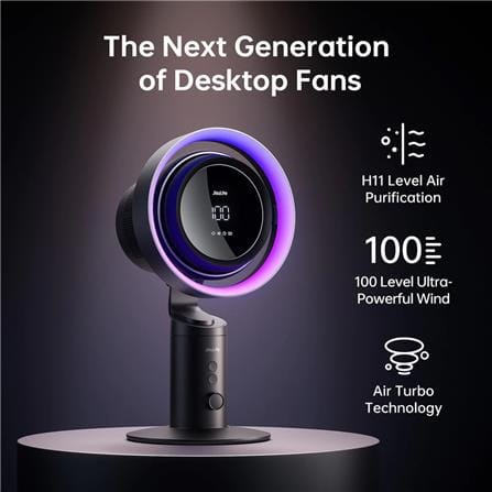 JISULIFE TABLE FAN PRO3-BLACK