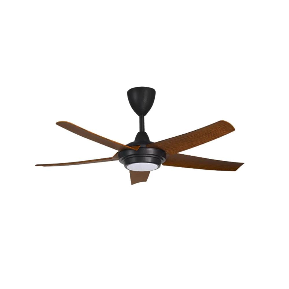 ALPHA COSA EX6 5-BLADE LED DIMMER 40" WALNUT