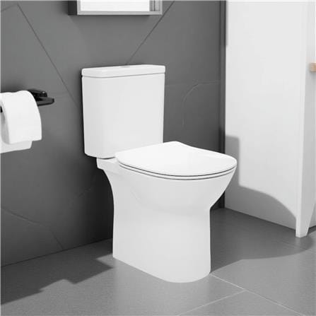 JOHNSON SUISSE SIENA 2P TOILET WBSESN201WW RIMLESS