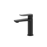 JOHNSON SUISSE LAZIO SINGLE LEVER 1/2" BASIN PILLAR TAP WBFA301689 BLACK