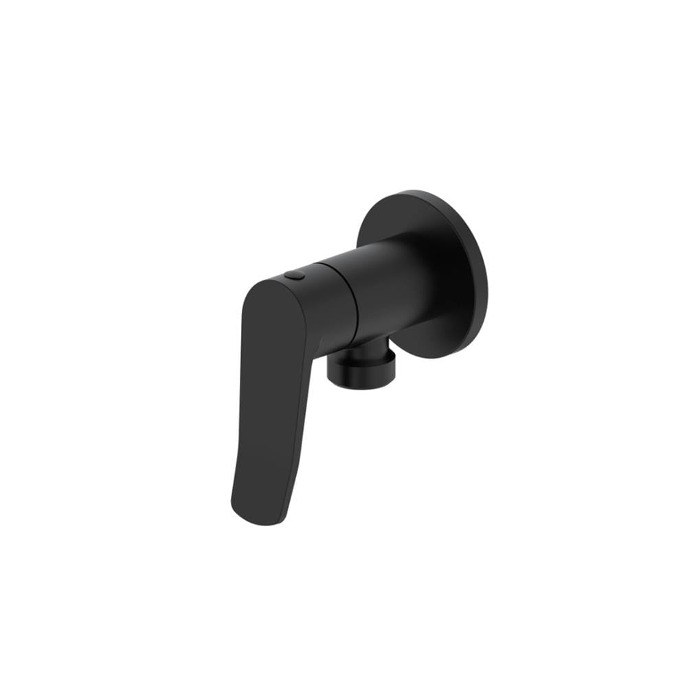 JOHNSON SUISSE LAZIO 1/2" ANGLE VALVE WBFA301702 BLACK