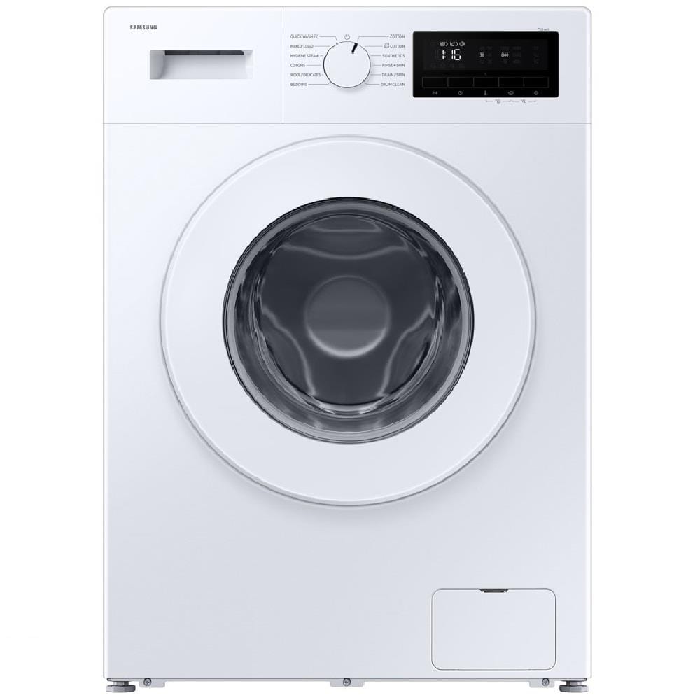 SAMSUNG FRONT LOAD WASHING MACHINE WW80FG3M05TWFQ 8KG WHITE