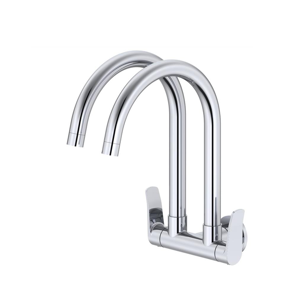 LAZIO WALL-MOUNTED DUAL SINK TAP WBFA301706 CHROME