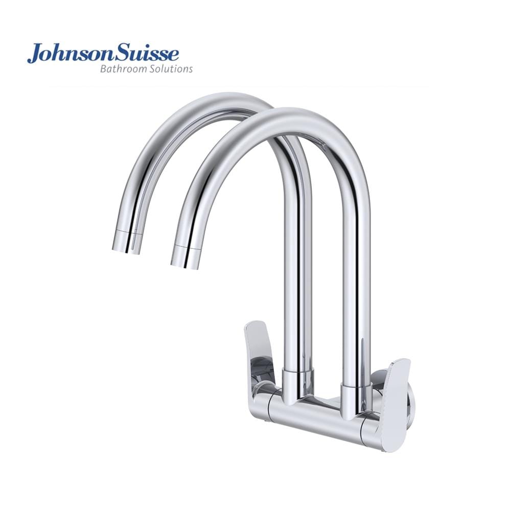 LAZIO WALL-MOUNTED DUAL SINK TAP WBFA301706 CHROME