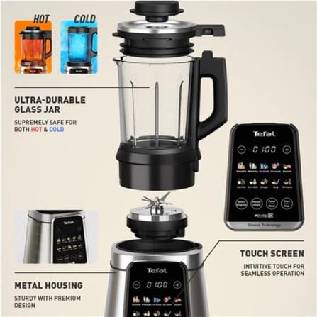 TEFAL HIGH SPEED BLENDER BL98S 2000W 1.75L GLASS