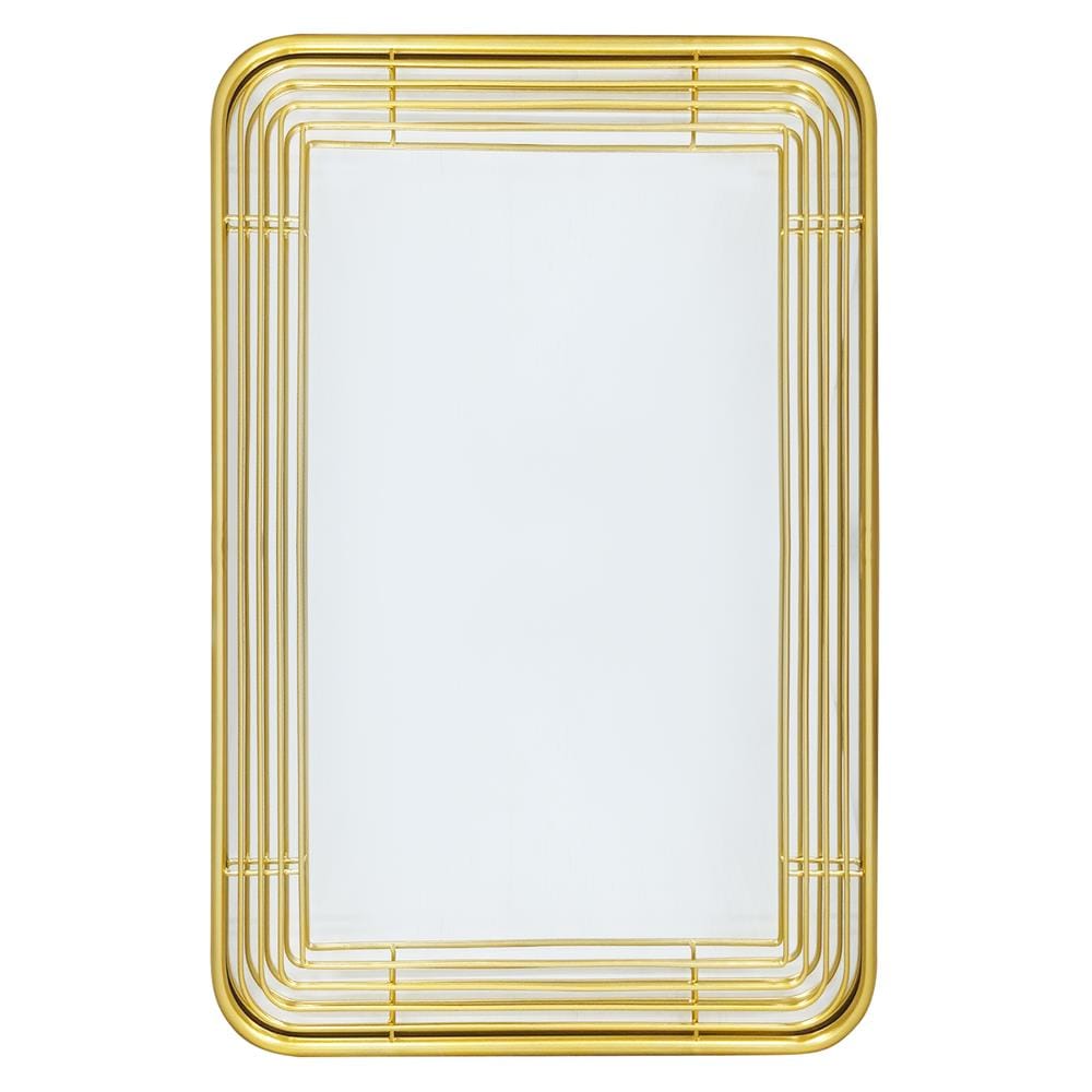 MIRROR MOYA HP-2025-G 60x90CM GOLD [EXCLUSIVE FROM HOMEPRO THAILAND]